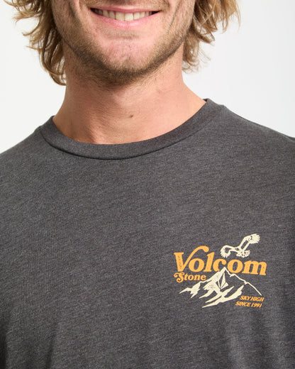 T-Shirt Back Country - Heather Black