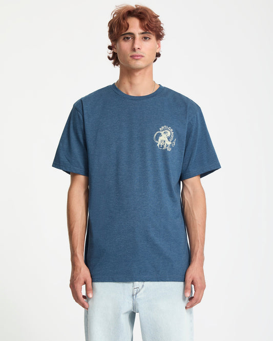 Anti-Schwerkraft-T-Shirt - Kosmisches Blau