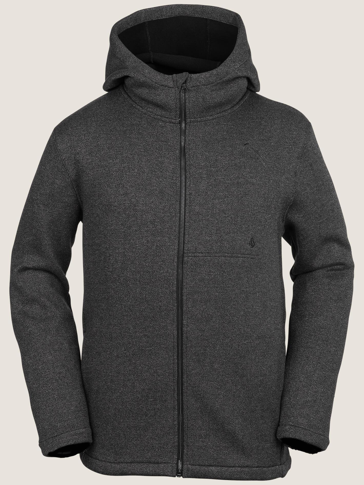 Stn Storm Bonded Zip Sweatshirt - Schwarz