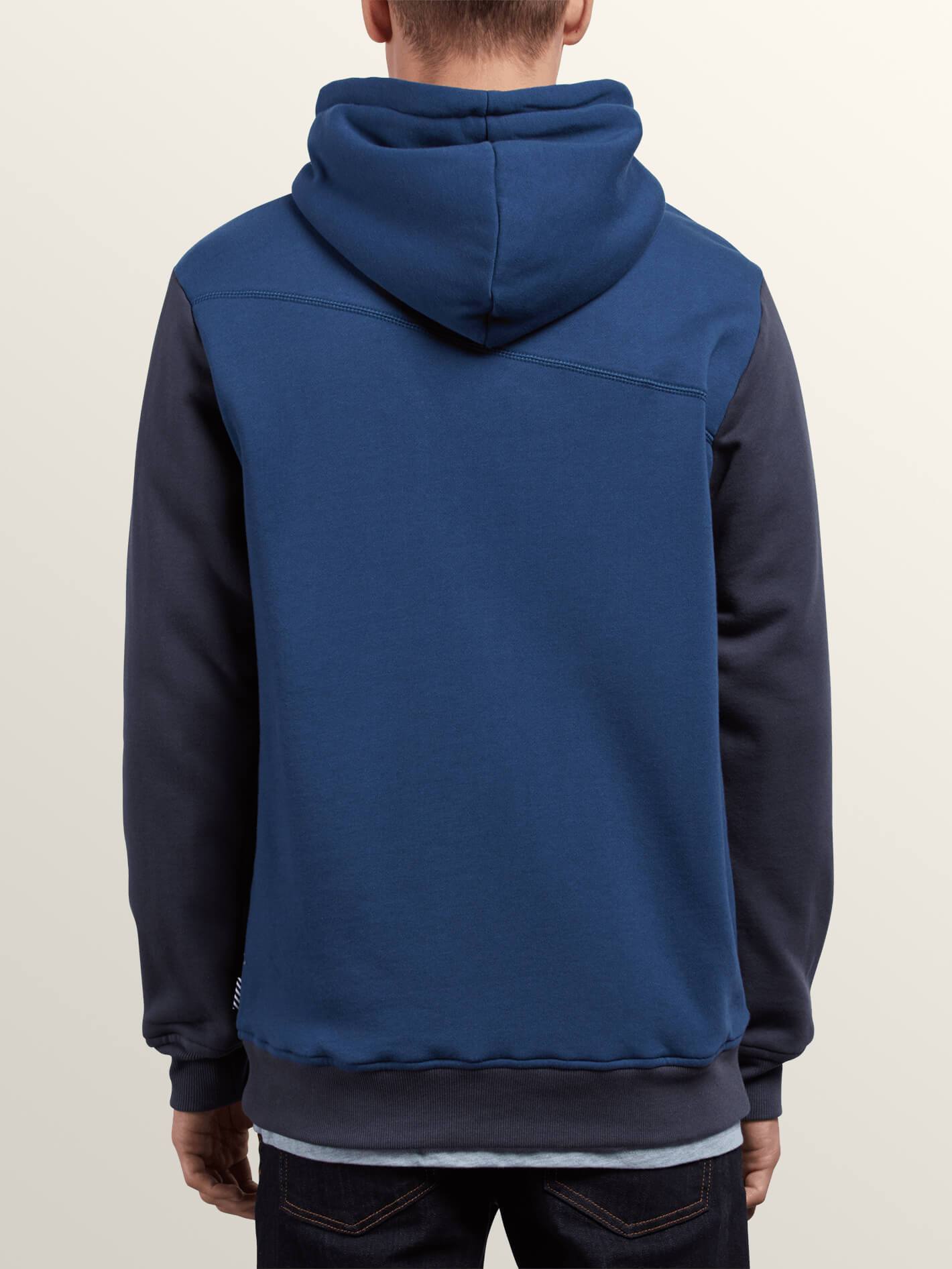 Sweat Sngl Stn Lined Zip - Matured Blue