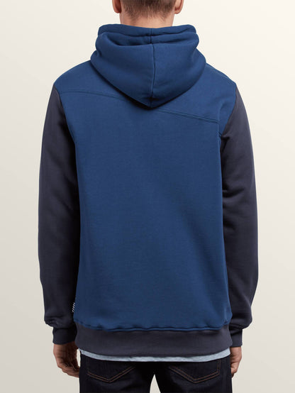 Sweat Sngl Stn Lined Zip - Matured Blue