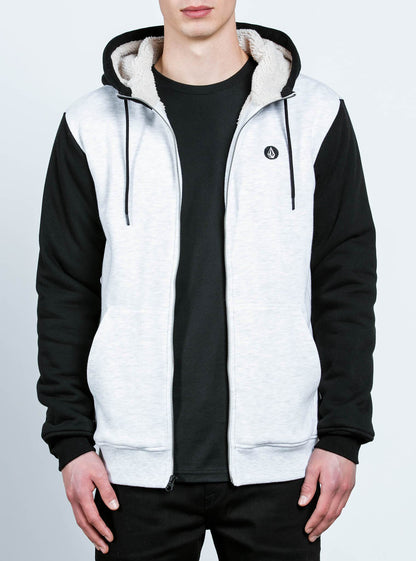 Sweat Sngl Stn Lined Zip - Mist