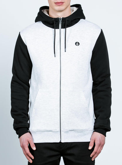 Sweat Sngl Stn Lined Zip - Mist