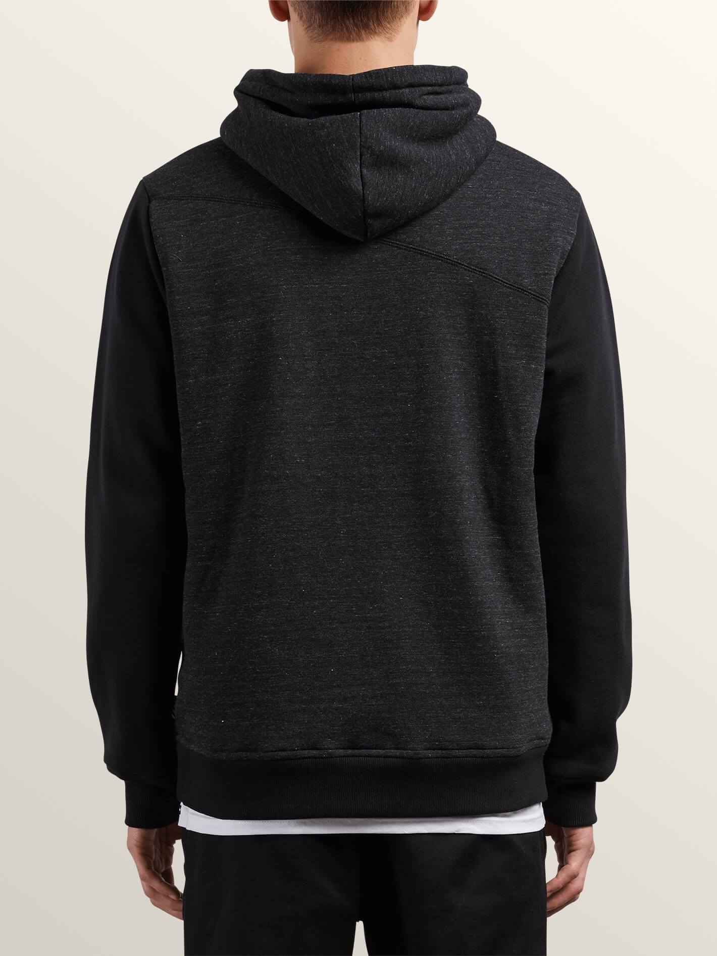 Sweat Sngl Stn Lined Zip - Sulfur Black