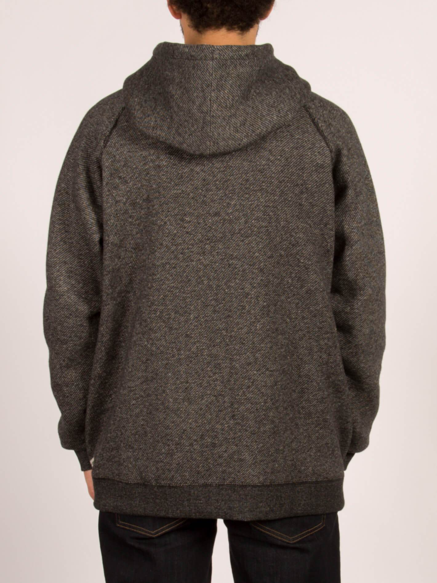 Sweatshirt zippé à capuche Static Stone - Black