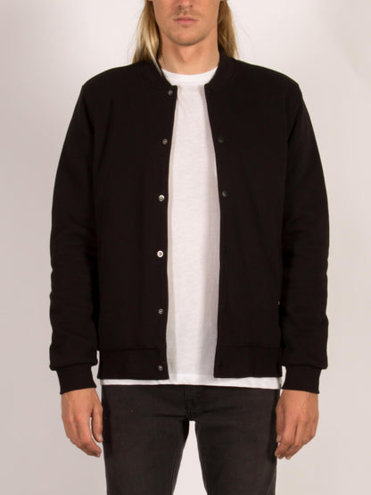 Mats bomber sweatshirt - Black