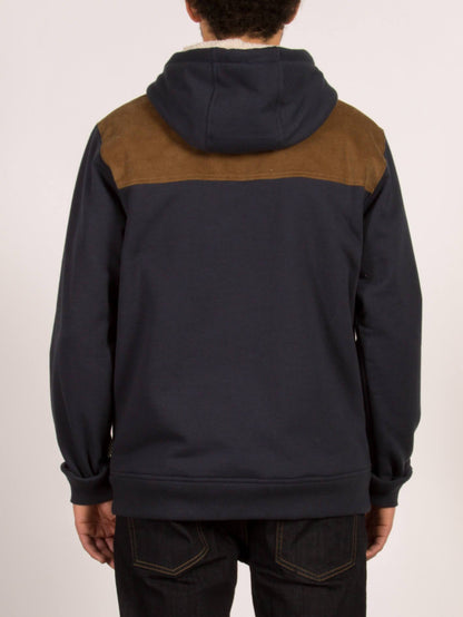Louie II Kapuzenpullover mit Reißverschluss - Schlamm