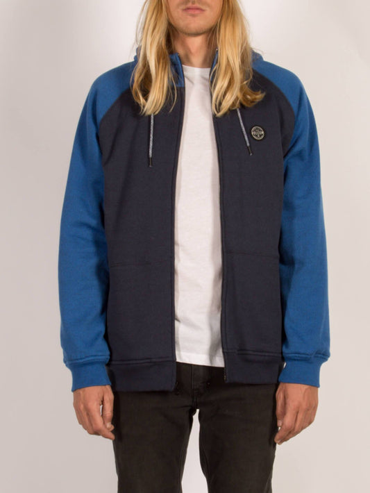 Sweatshirt zippé à capuche Homak - Navy