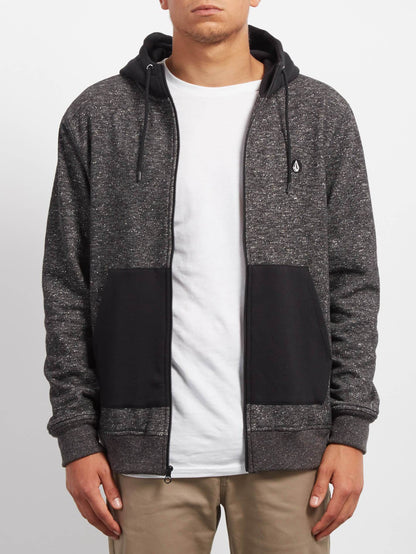 Factual Gefüttertes Sweatshirt - Schwarz