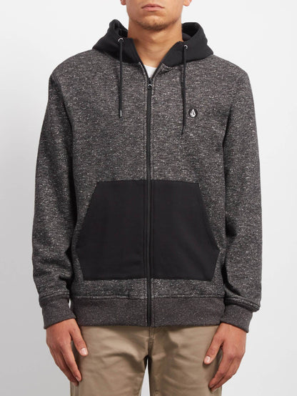 Factual Gefüttertes Sweatshirt - Schwarz