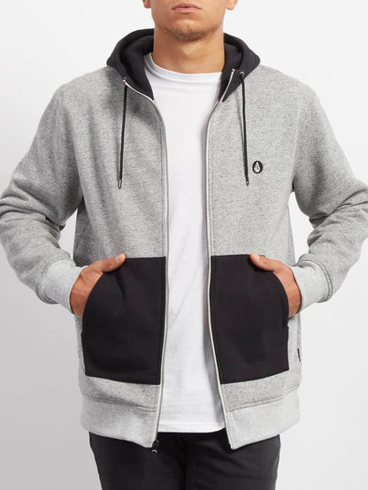 Factual Gefüttertes Sweatshirt - Heather Grey