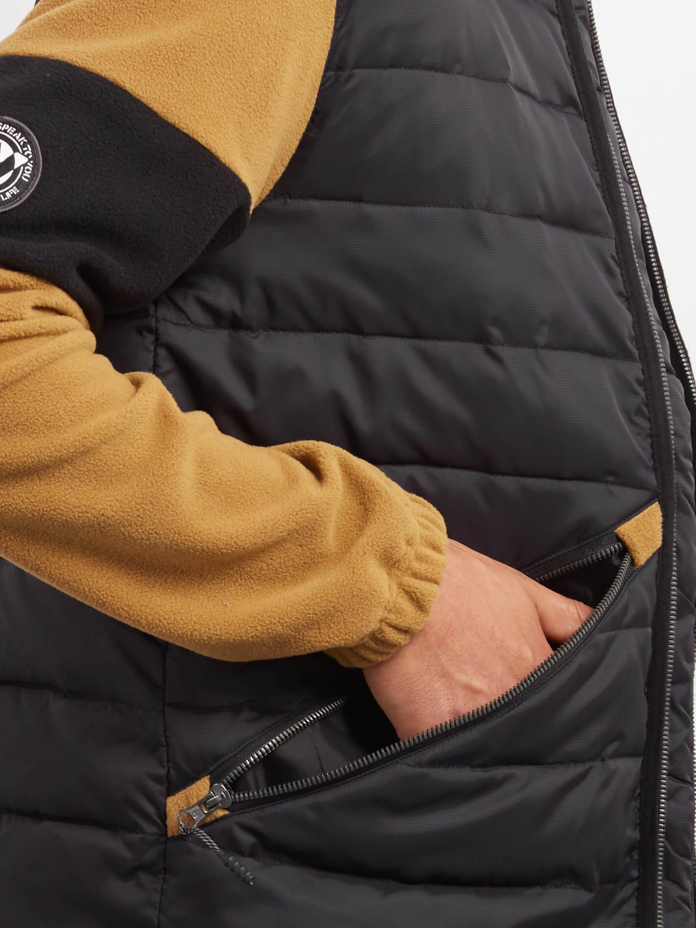 Sweat Foley Zip - Old Gold