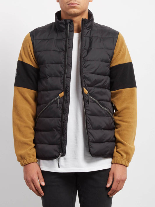 Sweat Foley Zip - Old Gold