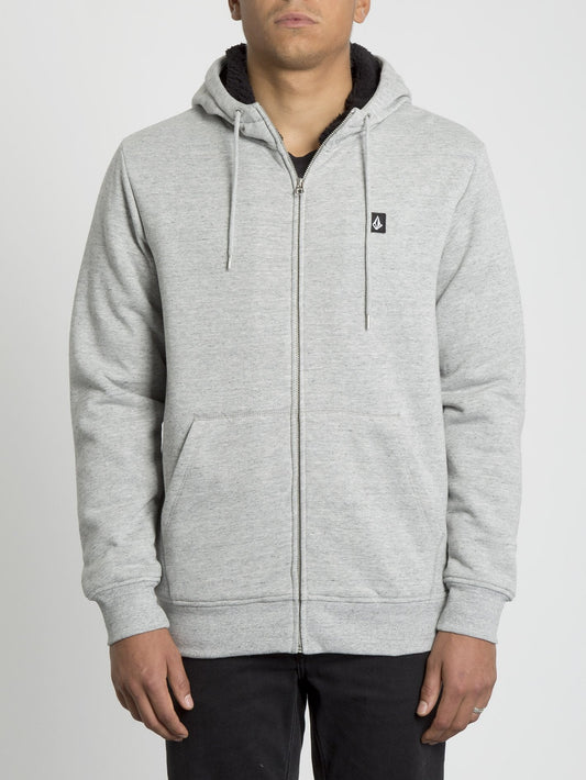 Sweat à capuche Single Stone Lined Zip - Storm