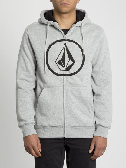 Sweat à capuche Stone Lined Zip - Storm