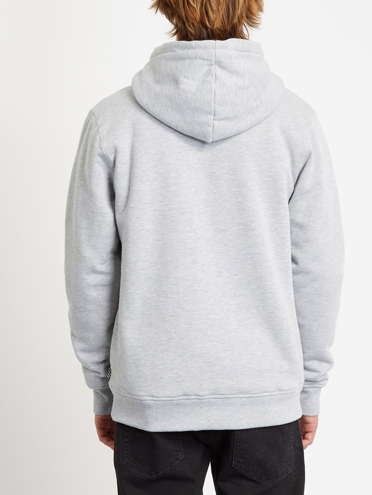 Sweat à capuche zippé doublé Single Stone - HEATHER GREY