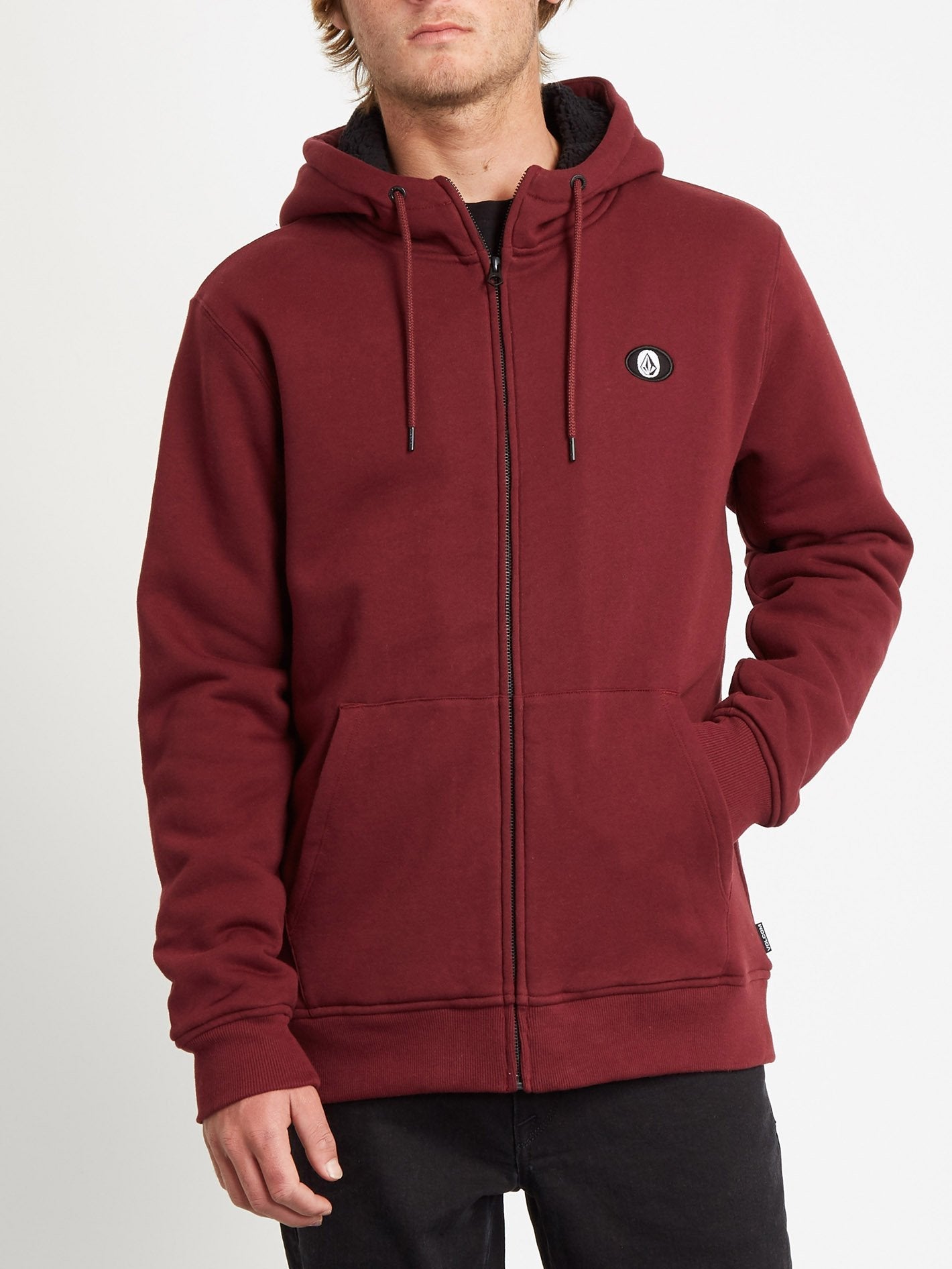Sweat à capuche zippé doublé Single Stone - PORT