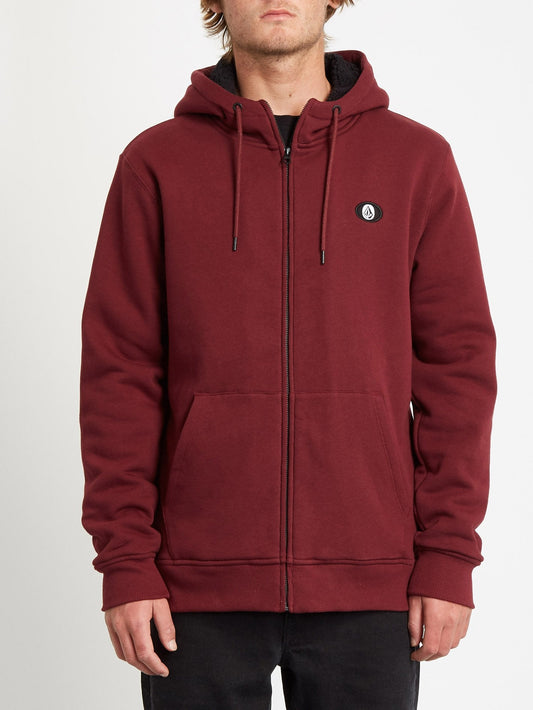 Kapuzenjacke mit Reißverschluss und Einzelsteinfutter – PORT