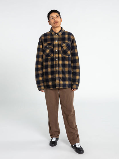 Chemise en molleton Bowered - DARK KHAKI