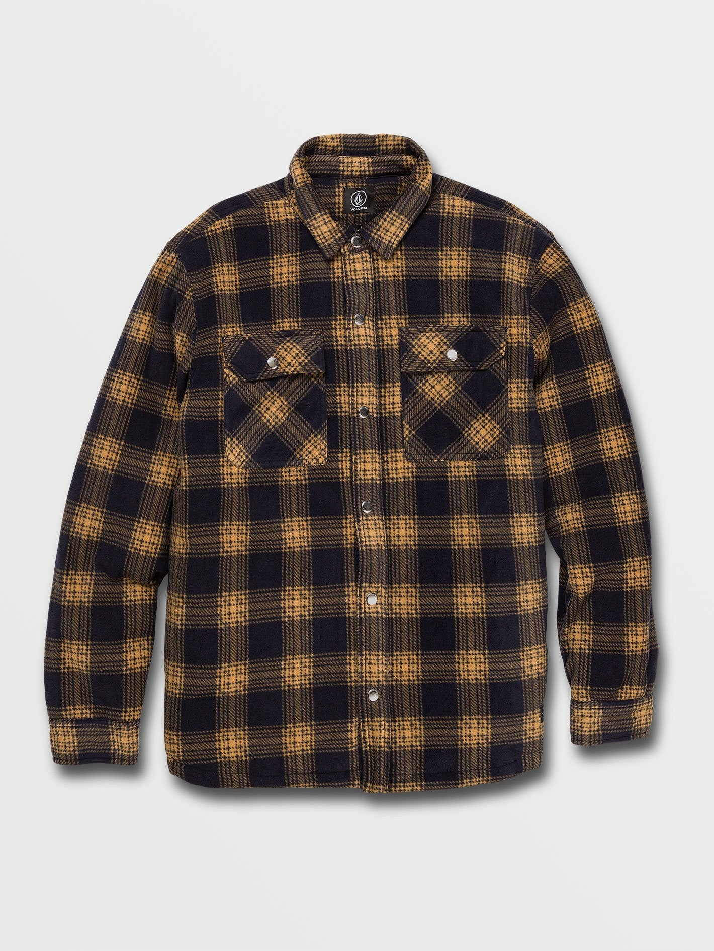 Chemise en molleton Bowered - DARK KHAKI