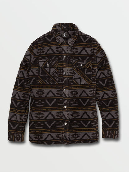 Bowered Fleece Shirt - PRT-PRINT