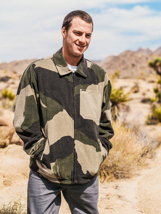 Surchemise Zippée en polaire Imson - CAMOUFLAGE