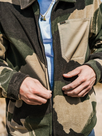 Surchemise Zippée en polaire Imson - CAMOUFLAGE