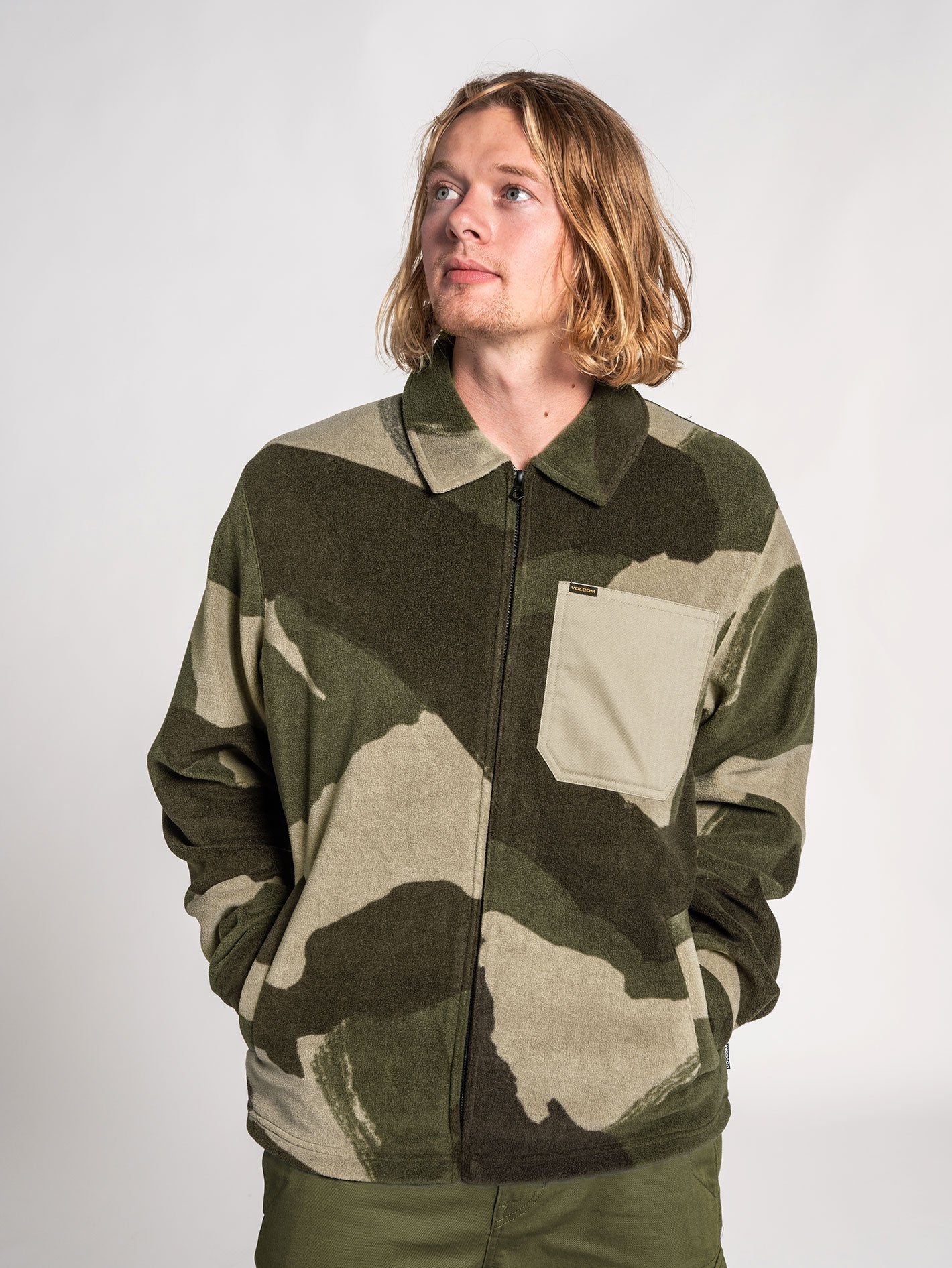Surchemise Zippée en polaire Imson - CAMOUFLAGE