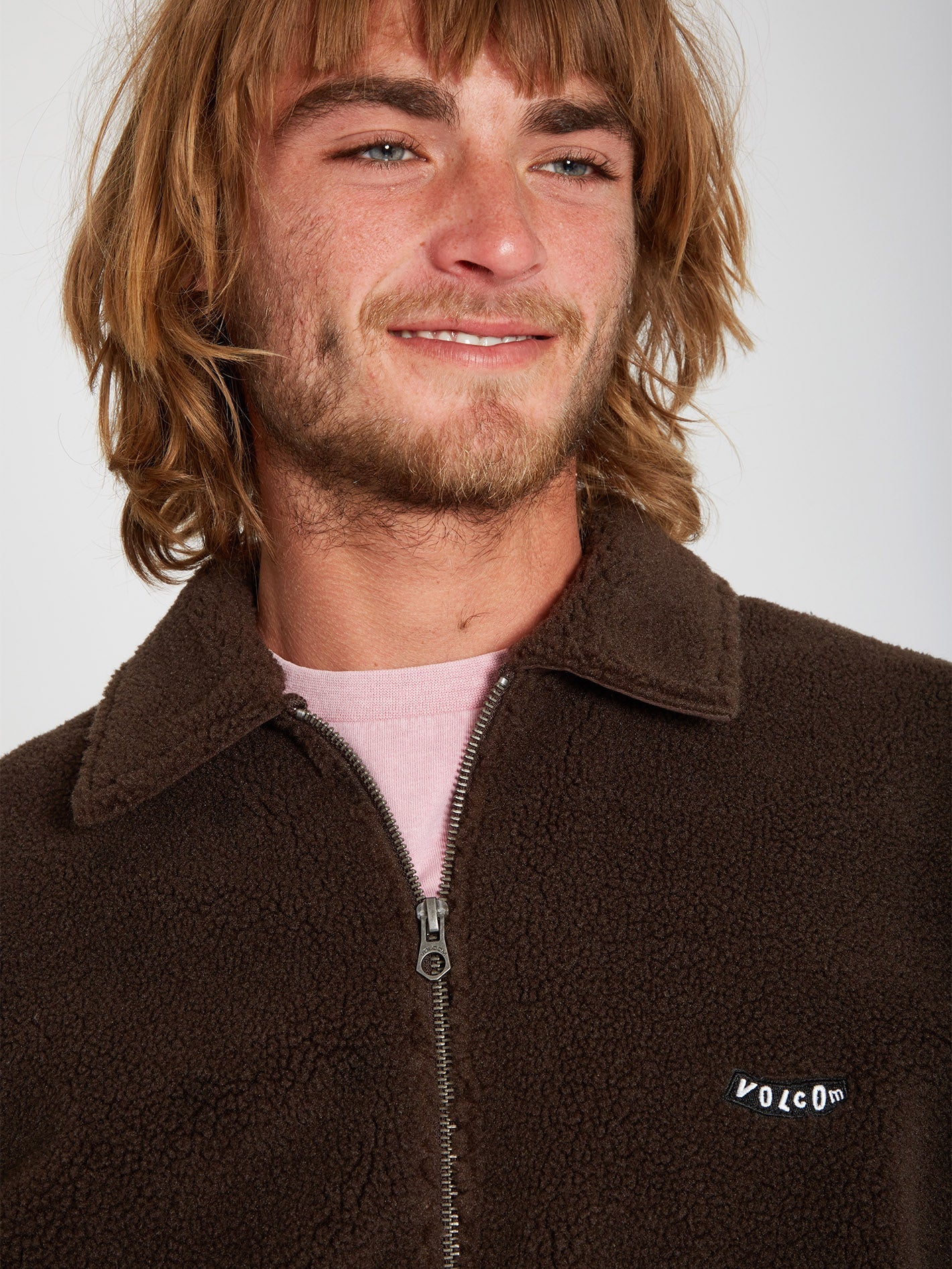 Edwart Sherpa-Jacke – DUNKELBRAUN