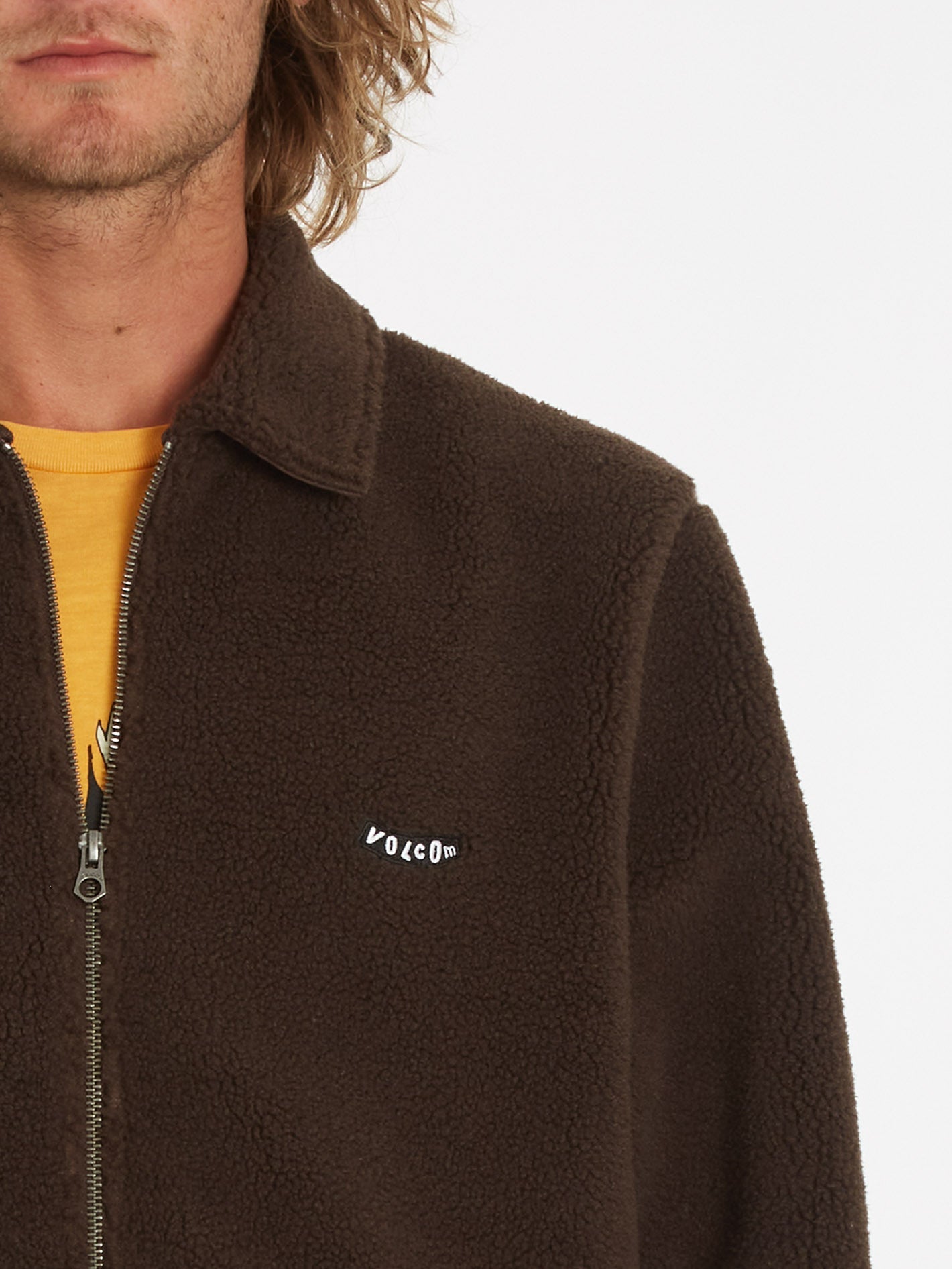 Edwart Sherpa-Jacke – DUNKELBRAUN