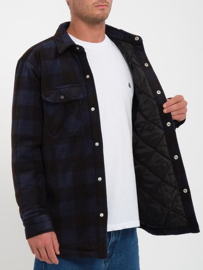 Surchemise Bowered Fleece - NAVY
