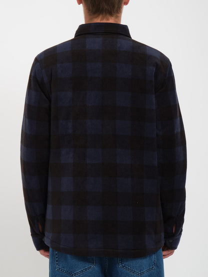 Surchemise Bowered Fleece - NAVY