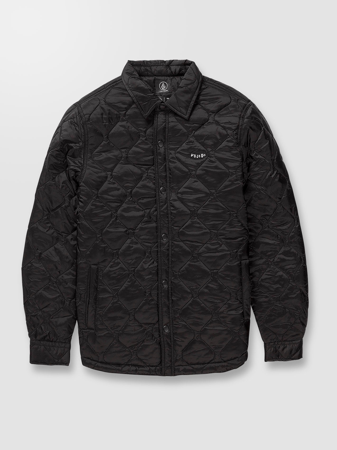 Bowered Plus Fleece-Überhemd – SCHWARZ
