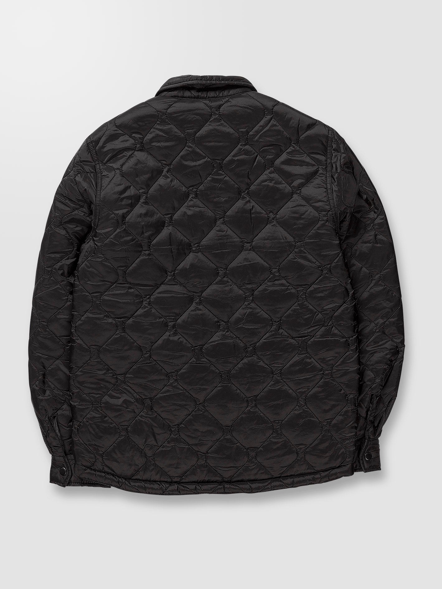 Bowered Plus Fleece-Überhemd – SCHWARZ