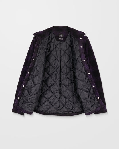 Surchemise En Polaire Bowered - Dark Purple