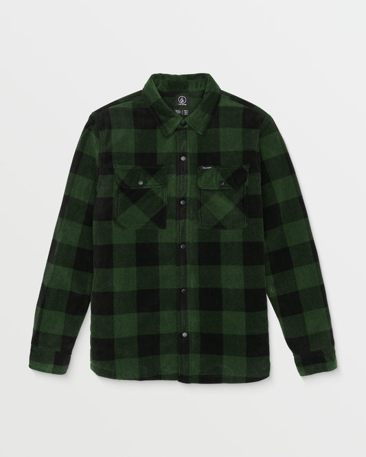 Bowered Light Overshirt - Dark Pine