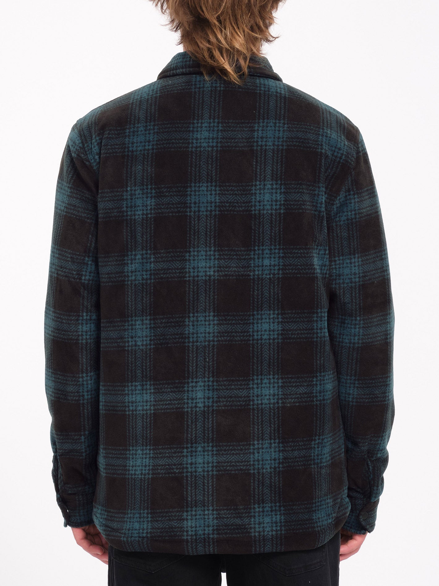 Bowered Fleece Overshirt - EVERGREEN