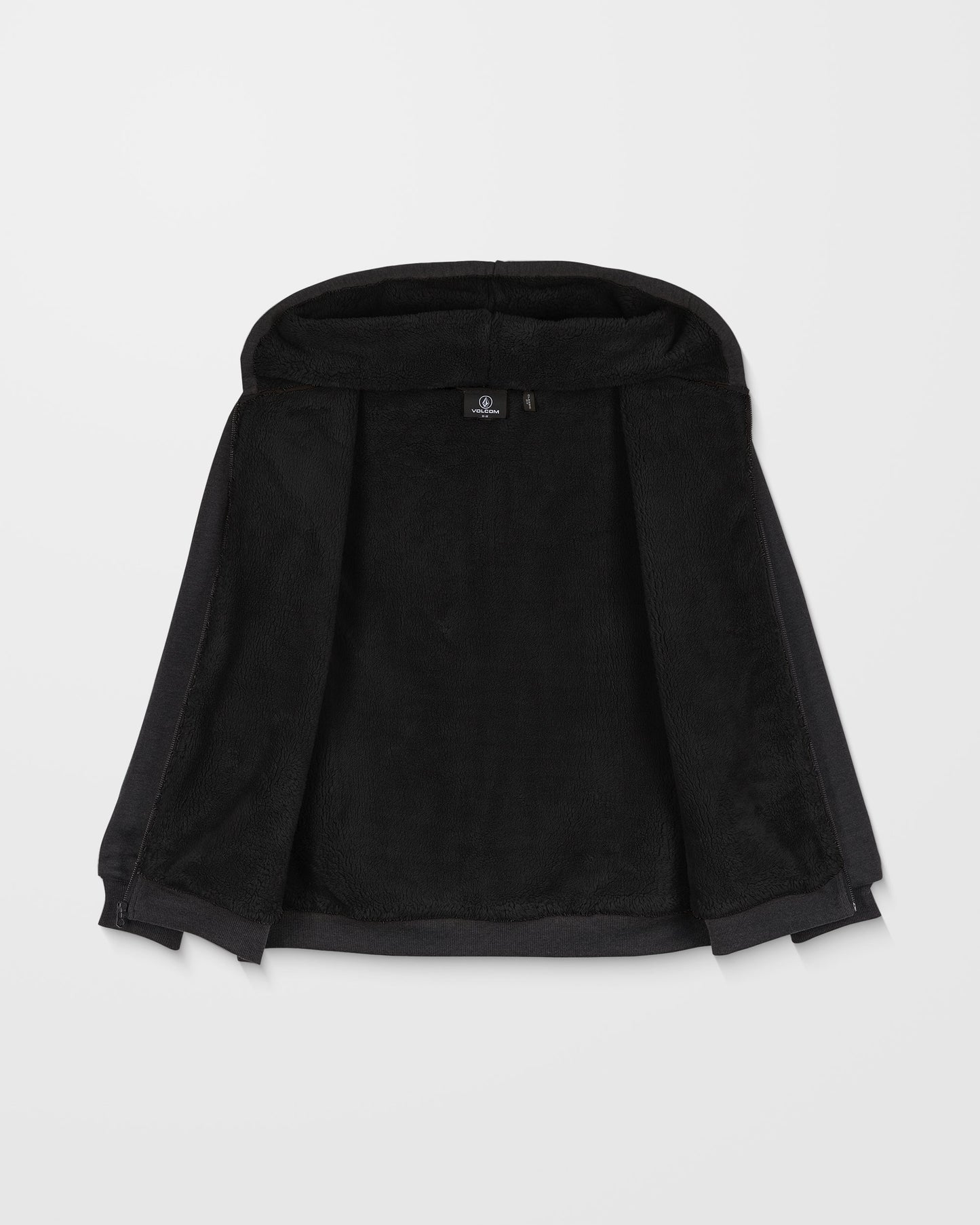 Sweat À Capuche Zippé Single Stone - Heather Black