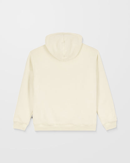 Sweat À Capuche Zippé Single Stone - Light Beige