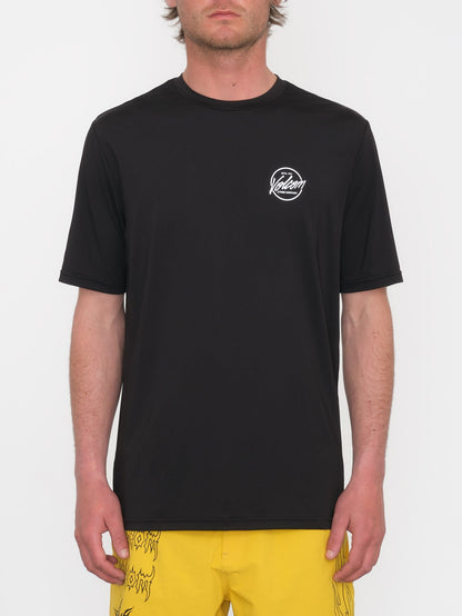 Stone Stamp Rashguard - SCHWARZ