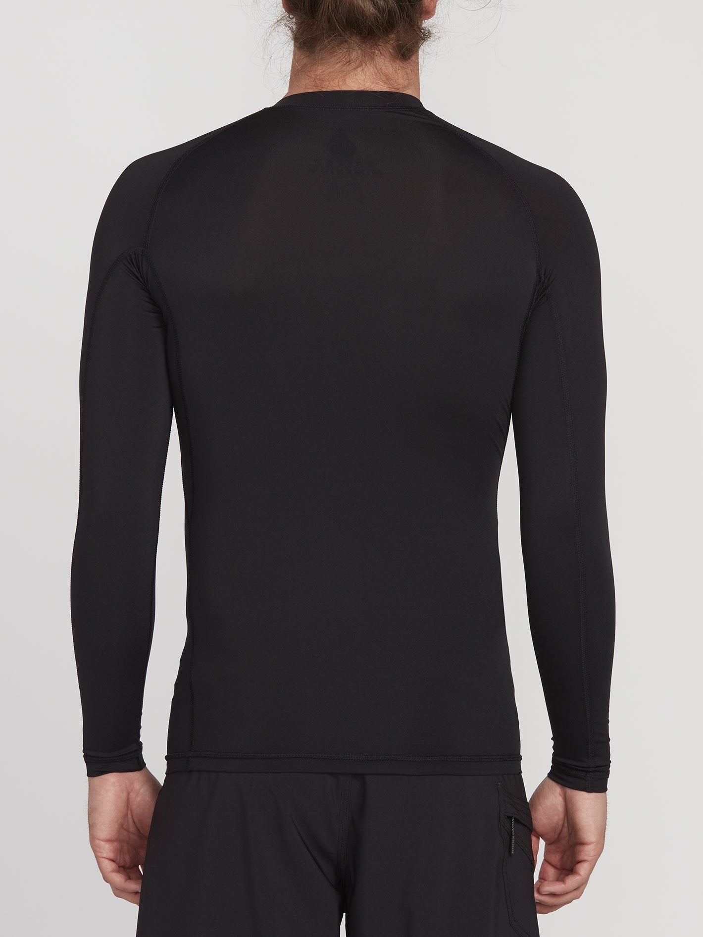 Lido Solid Upf 50 Rashguard T-Shirt - Black