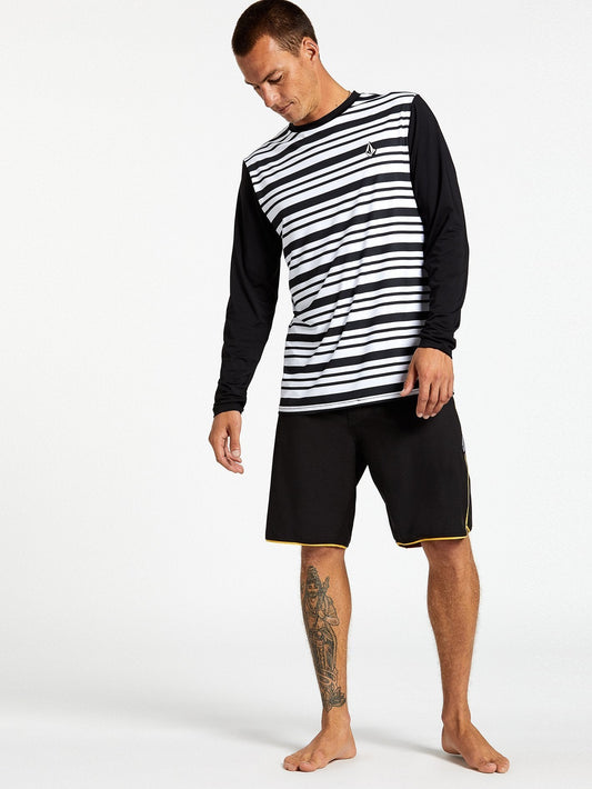 Rhodes Rashguard-T-Shirt – SCHWARZ