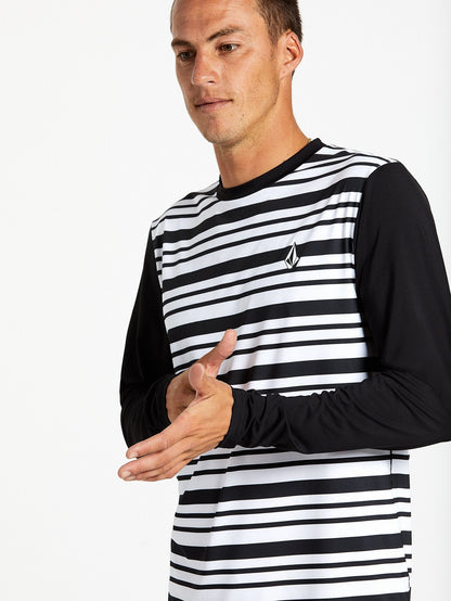 T-shirt Rash Guard Rhodes - BLACK