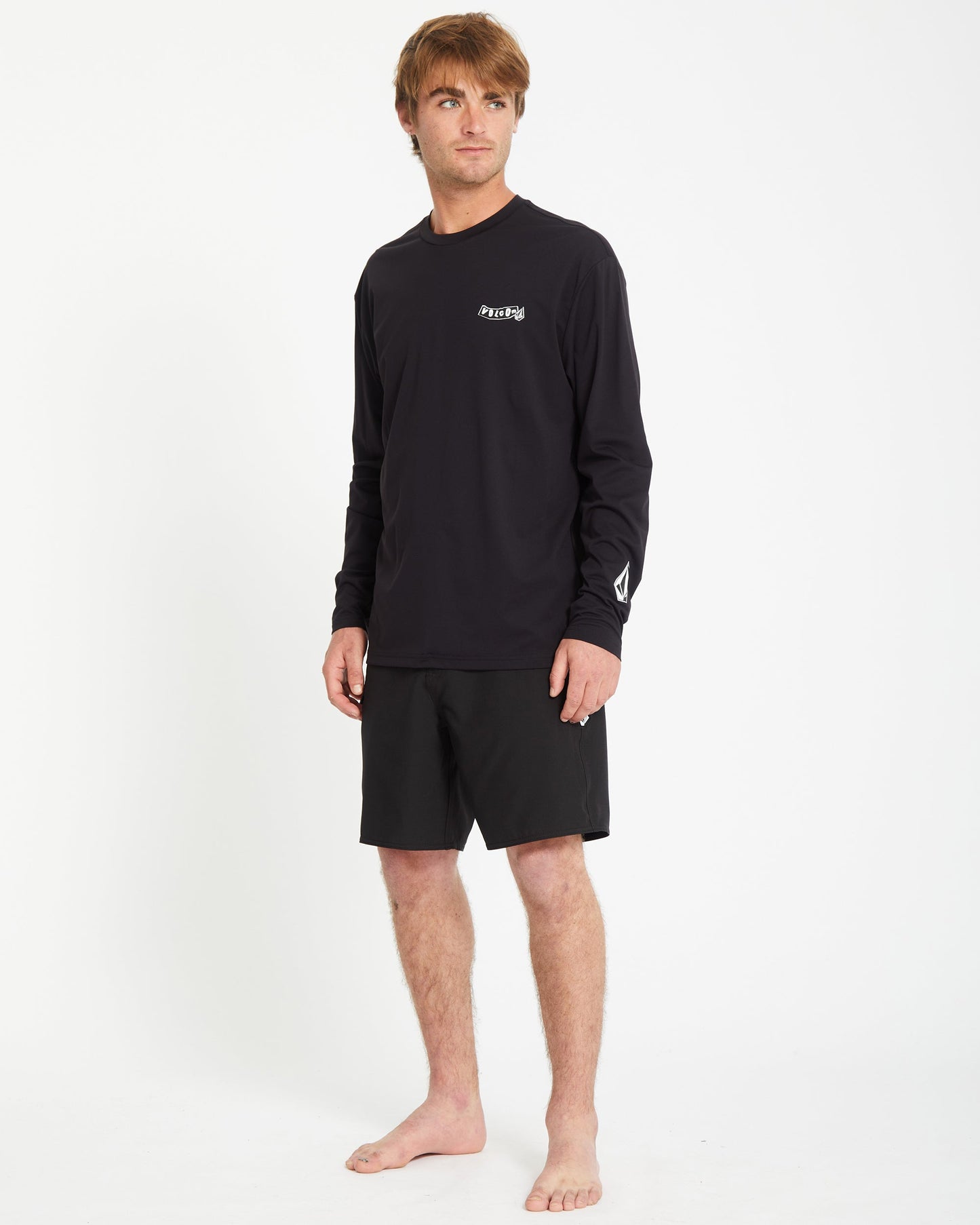 Pistol Surf Rashguard - SCHWARZ