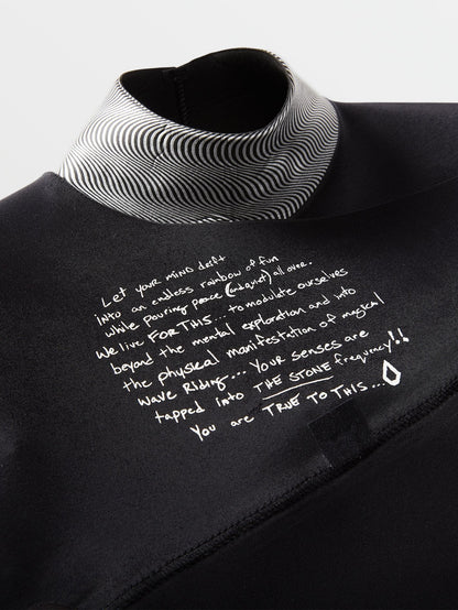 Modulator 2/2 mm mid-season long-sleeved wetsuit with chest zip - BLACK