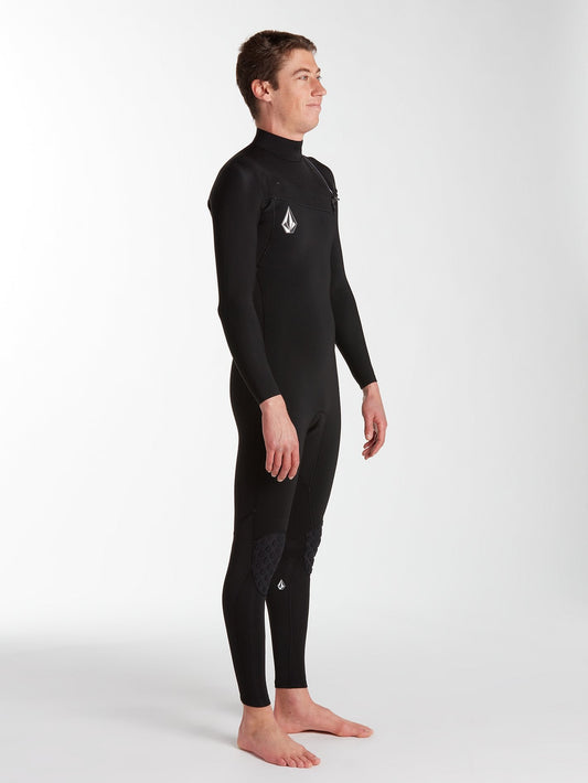 Combinaison Modulator 2/2 mm de mi-saison à zip poitrine - BLACK