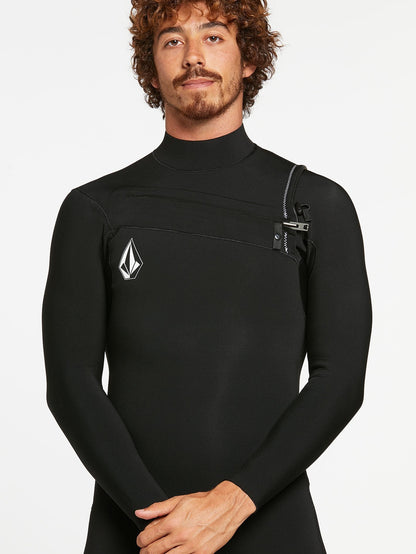 MODULATOR 3/2 MM CHEST ZIP WETSUIT - BLACK
