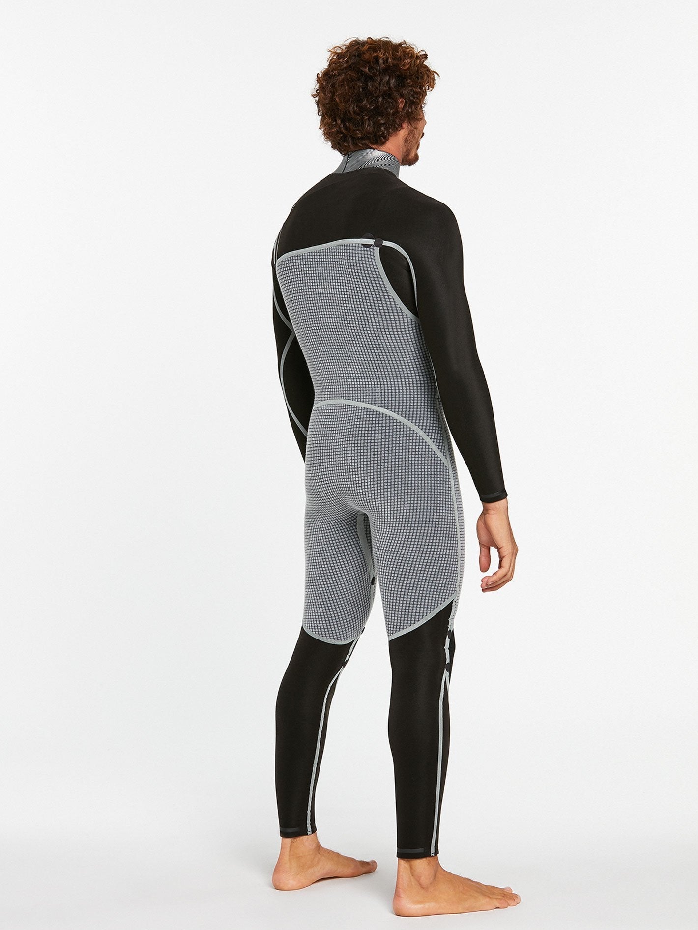 MODULATOR 3/2 MM CHEST ZIP WETSUIT - BLACK