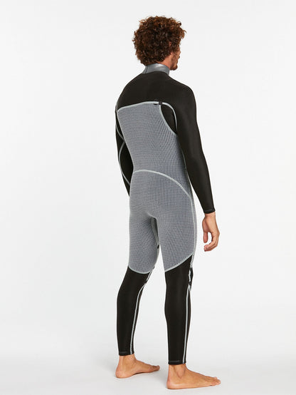 MODULATOR 3/2 MM CHEST ZIP WETSUIT - BLACK