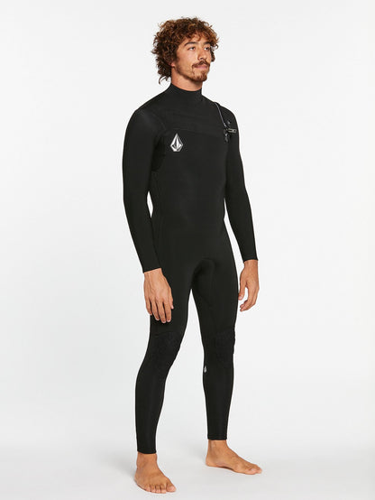 MODULATOR 3/2 MM CHEST ZIP WETSUIT - BLACK